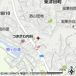 島根県松江市東津田町2248周辺の地図