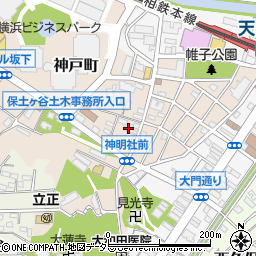 神奈川県横浜市保土ケ谷区神戸町47周辺の地図