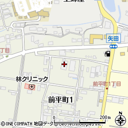 株式会社大脇商店　太田工場周辺の地図