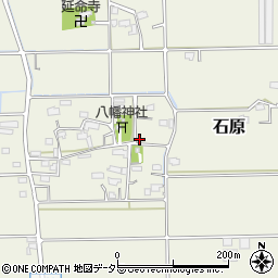 岐阜県本巣市石原157周辺の地図