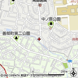 神奈川県横浜市旭区南希望が丘93-12周辺の地図