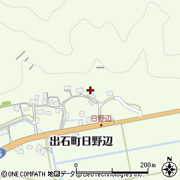 兵庫県豊岡市出石町日野辺398周辺の地図