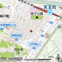 神奈川県横浜市保土ケ谷区神戸町11周辺の地図
