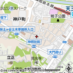 神奈川県横浜市保土ケ谷区神戸町48周辺の地図