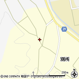 鳥取県東伯郡湯梨浜町別所109周辺の地図