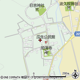 滋賀県長浜市瓜生町111周辺の地図