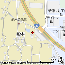鳥取県鳥取市船木43周辺の地図