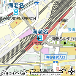 セブンイレブン小田急海老名上りホーム店周辺の地図