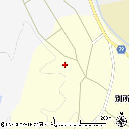 鳥取県東伯郡湯梨浜町別所84周辺の地図