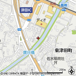 島根県松江市東津田町1320周辺の地図