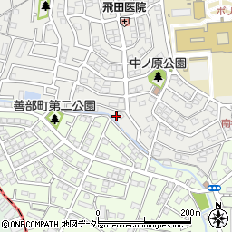 神奈川県横浜市旭区南希望が丘93-14周辺の地図
