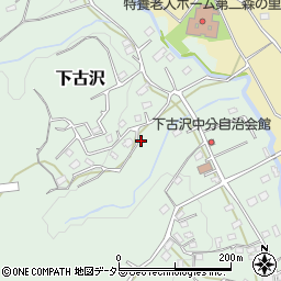 神奈川県厚木市下古沢307周辺の地図