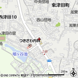 島根県松江市東津田町2249周辺の地図