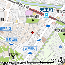 神奈川県横浜市保土ケ谷区神戸町5-5周辺の地図