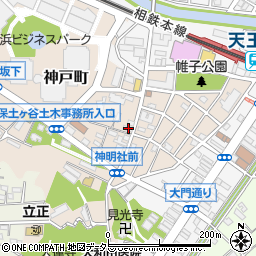 神奈川県横浜市保土ケ谷区神戸町49周辺の地図