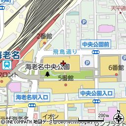 ミキハウスクッキー海老名丸井店周辺の地図