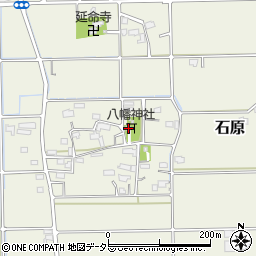 岐阜県本巣市石原177周辺の地図
