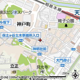 神奈川県横浜市保土ケ谷区神戸町78周辺の地図