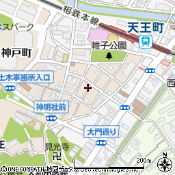 神奈川県横浜市保土ケ谷区神戸町10-4周辺の地図