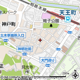 神奈川県横浜市保土ケ谷区神戸町10周辺の地図