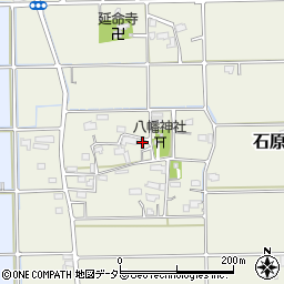 岐阜県本巣市石原179周辺の地図