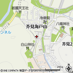 岐阜県岐阜市芥見海戸山30周辺の地図