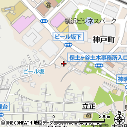 神奈川県横浜市保土ケ谷区神戸町115周辺の地図