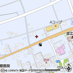 鳥取県米子市淀江町西原1203周辺の地図