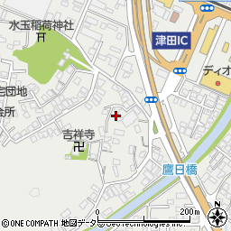 島根県松江市東津田町1361周辺の地図