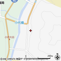 兵庫県美方郡香美町小代区野間谷42周辺の地図