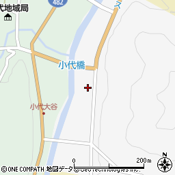 兵庫県美方郡香美町小代区野間谷14周辺の地図