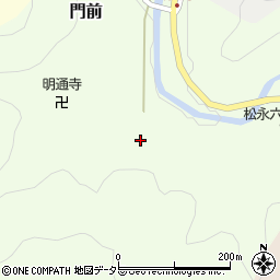 福井県小浜市門前周辺の地図