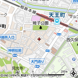 神奈川県横浜市保土ケ谷区神戸町6-4周辺の地図