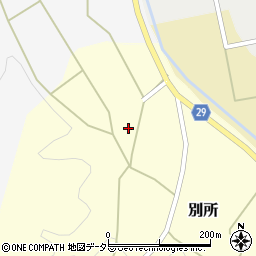 鳥取県東伯郡湯梨浜町別所107周辺の地図