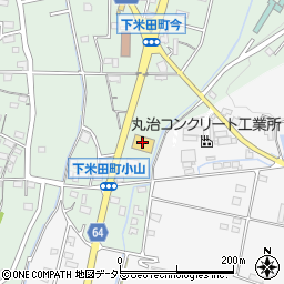 ココカラファイン下米田店周辺の地図