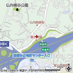 神奈川県横浜市保土ケ谷区仏向町1351周辺の地図