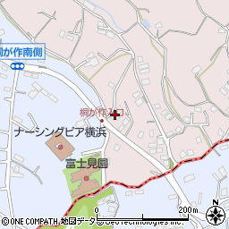 神奈川県横浜市旭区桐が作1628-5周辺の地図
