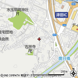 島根県松江市東津田町1369周辺の地図