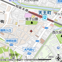 神奈川県横浜市保土ケ谷区神戸町6-3周辺の地図