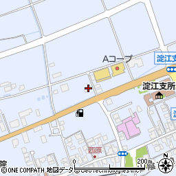 鳥取県米子市淀江町西原1191周辺の地図