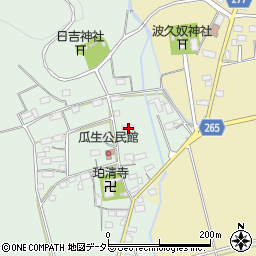 滋賀県長浜市瓜生町176周辺の地図