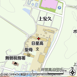 舞鶴聖母幼稚園周辺の地図