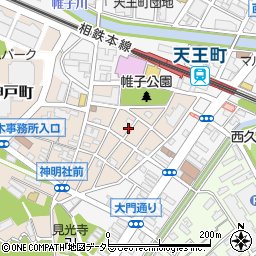 神奈川県横浜市保土ケ谷区神戸町7-13周辺の地図