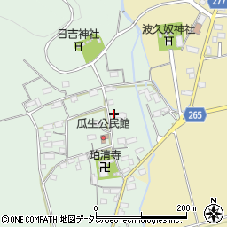 滋賀県長浜市瓜生町177周辺の地図