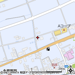 鳥取県米子市淀江町西原1197周辺の地図