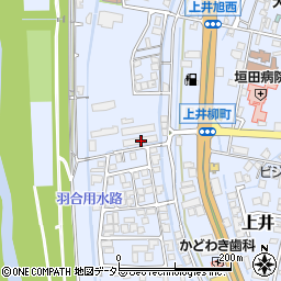 鳥取県倉吉市上井503-84周辺の地図