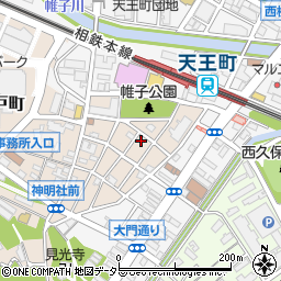 神奈川県横浜市保土ケ谷区神戸町6-11周辺の地図