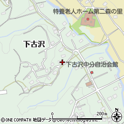 神奈川県厚木市下古沢318周辺の地図