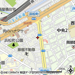 ヤクルト神奈川中央ヤクルト販売　浜松町センター周辺の地図