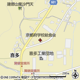 京都府学校給食会周辺の地図